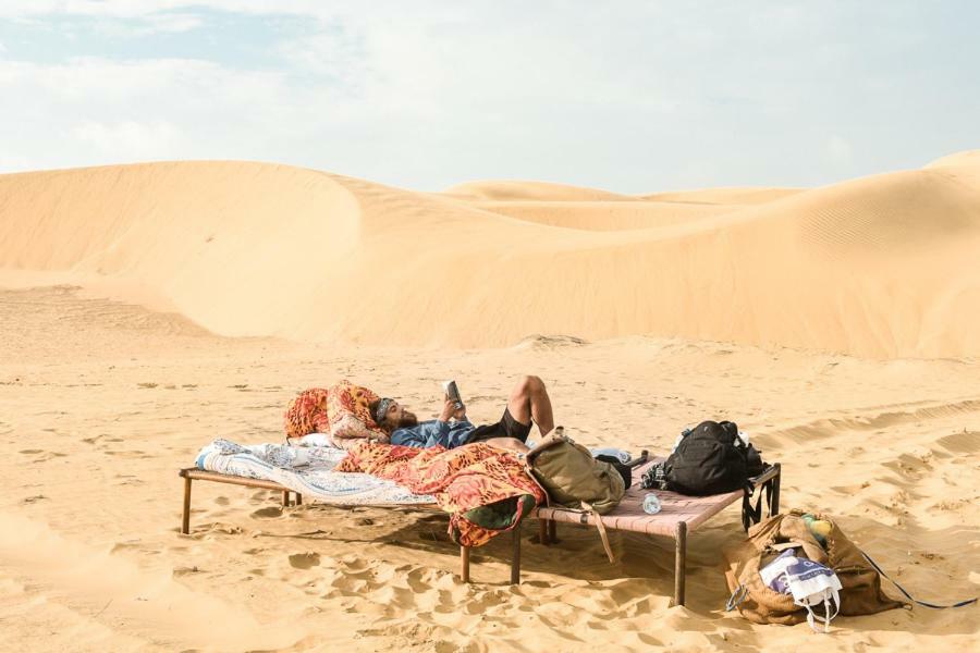 Mirvana Guest House & Camel Safari Jaisalmer Bagian luar foto